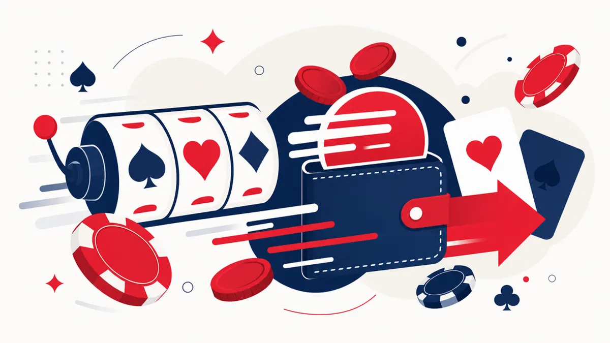 Casina s rychlým výběrem výher – ilustrace